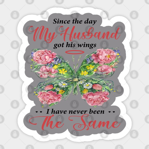 Since The Day My Husband Got his Wing Sticker by DMMGear